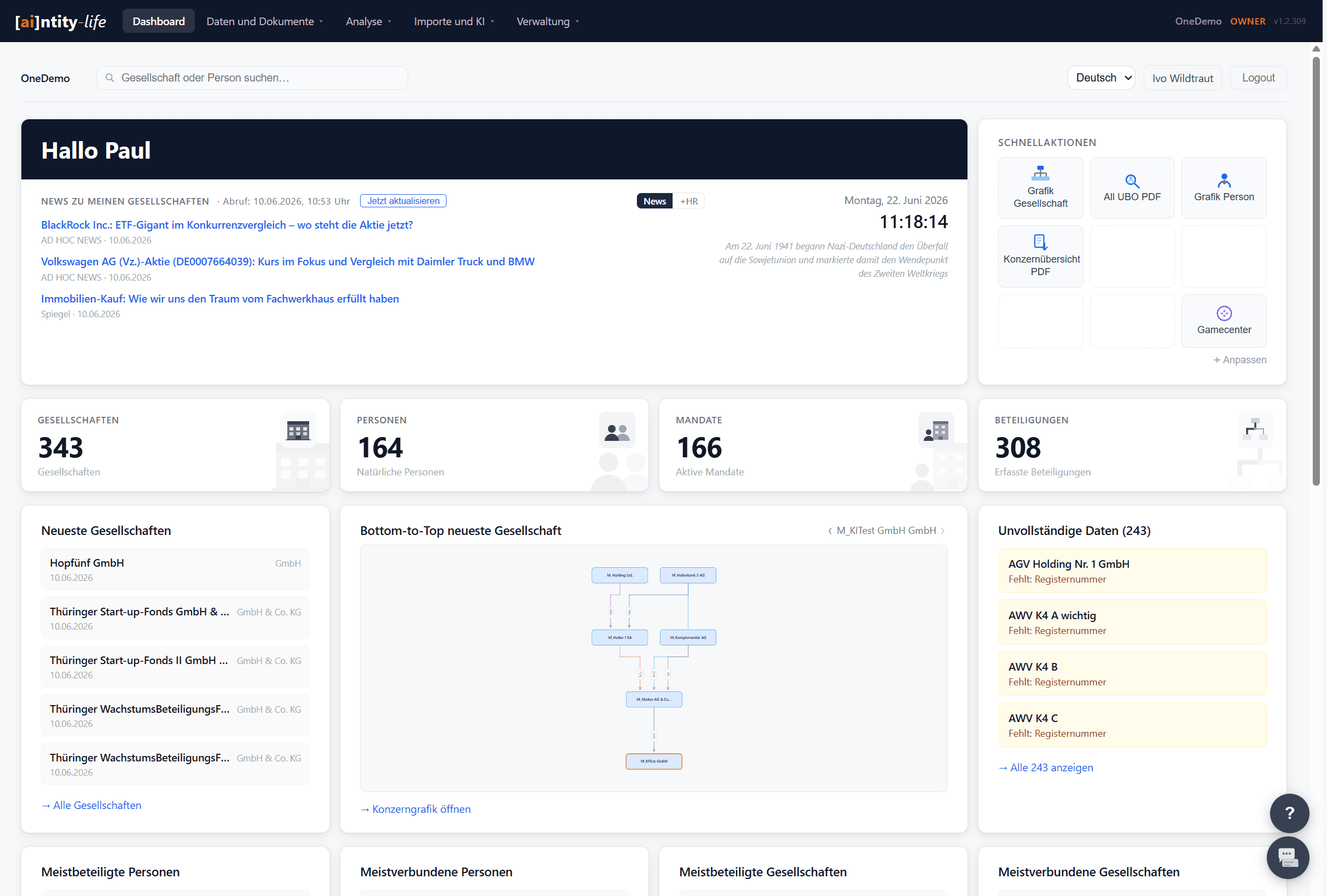 Dashboard